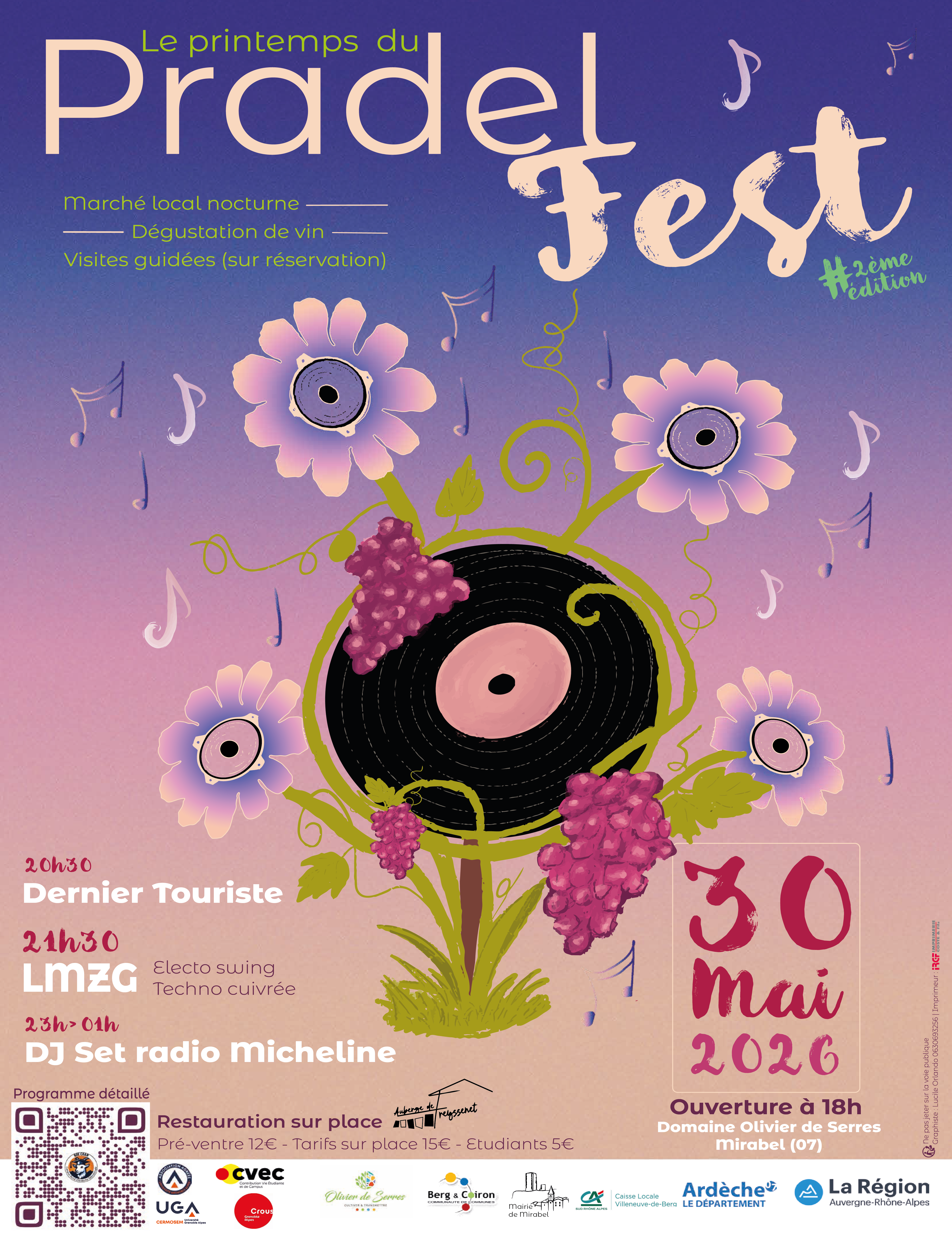 Pradel'Fest au domaine Olivier de Serres (Mirabel)