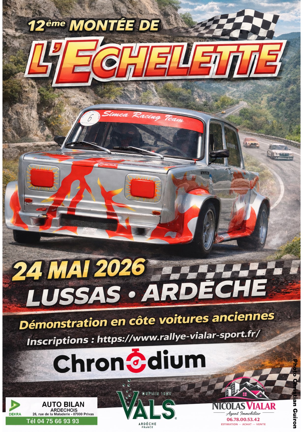 12ème Montée de l'Echelette à Lussas