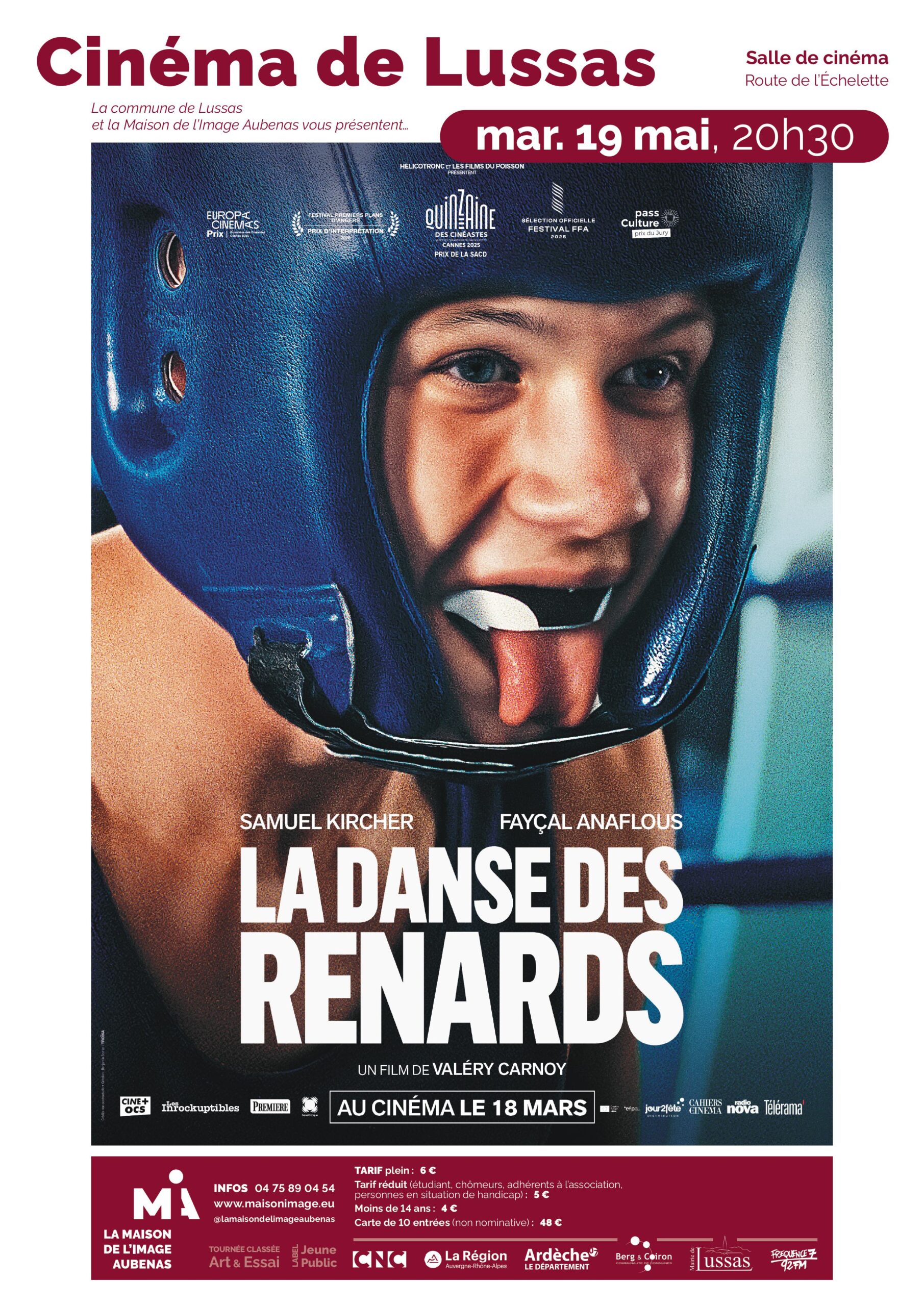 Cinéma avec "La danse des renards" à Lussas