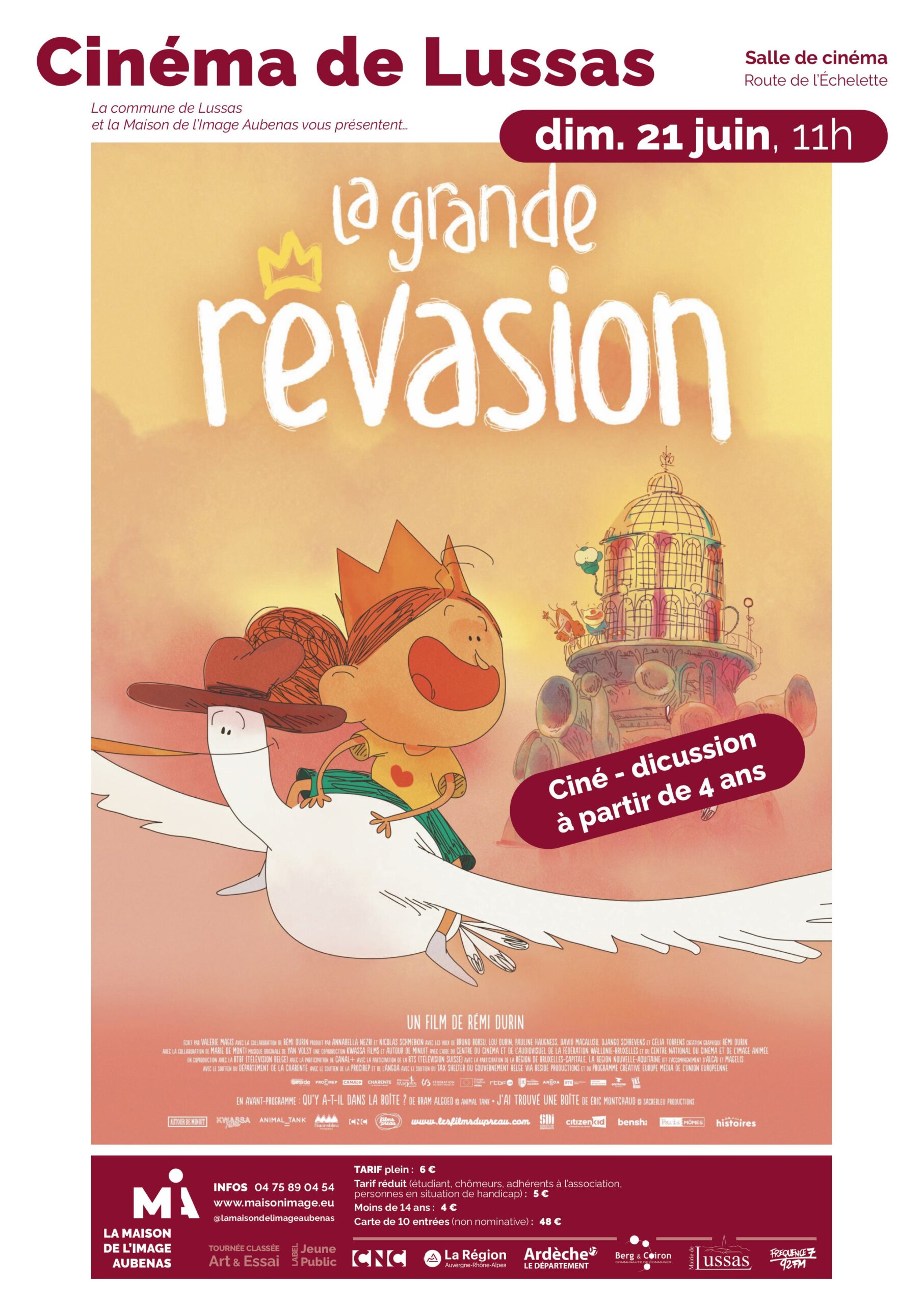 Ciné - discussion avec "La grande rêvasion" à Lussas
