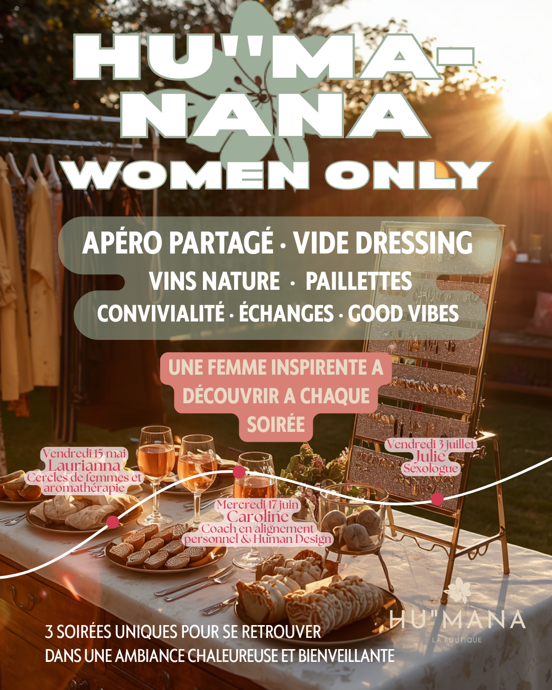 Apéros Nana avec Hu''Mana - Beauté naturelle_Saint-Germain