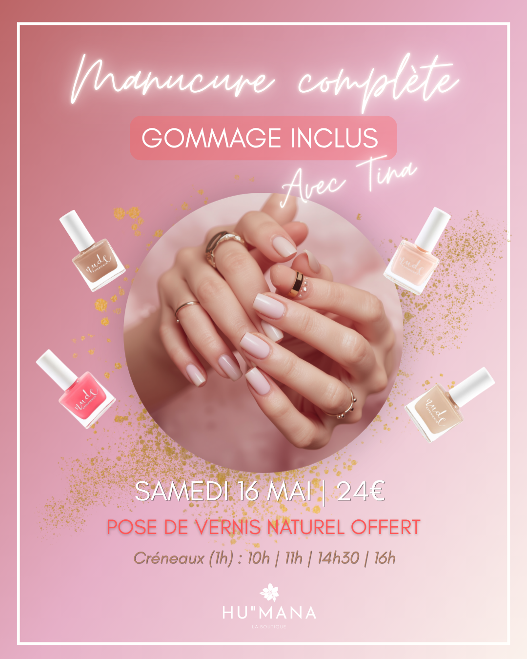 Moment manucure chez Hu''Mana - Beauté naturelle_Saint-Germain