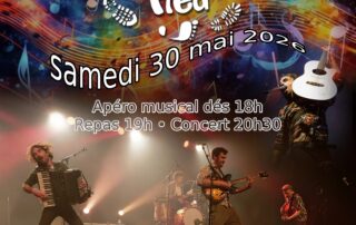 Concert "Les Types à Pied" à Lussas