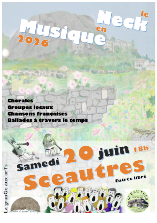 Le Neck en Musique à Sceautres