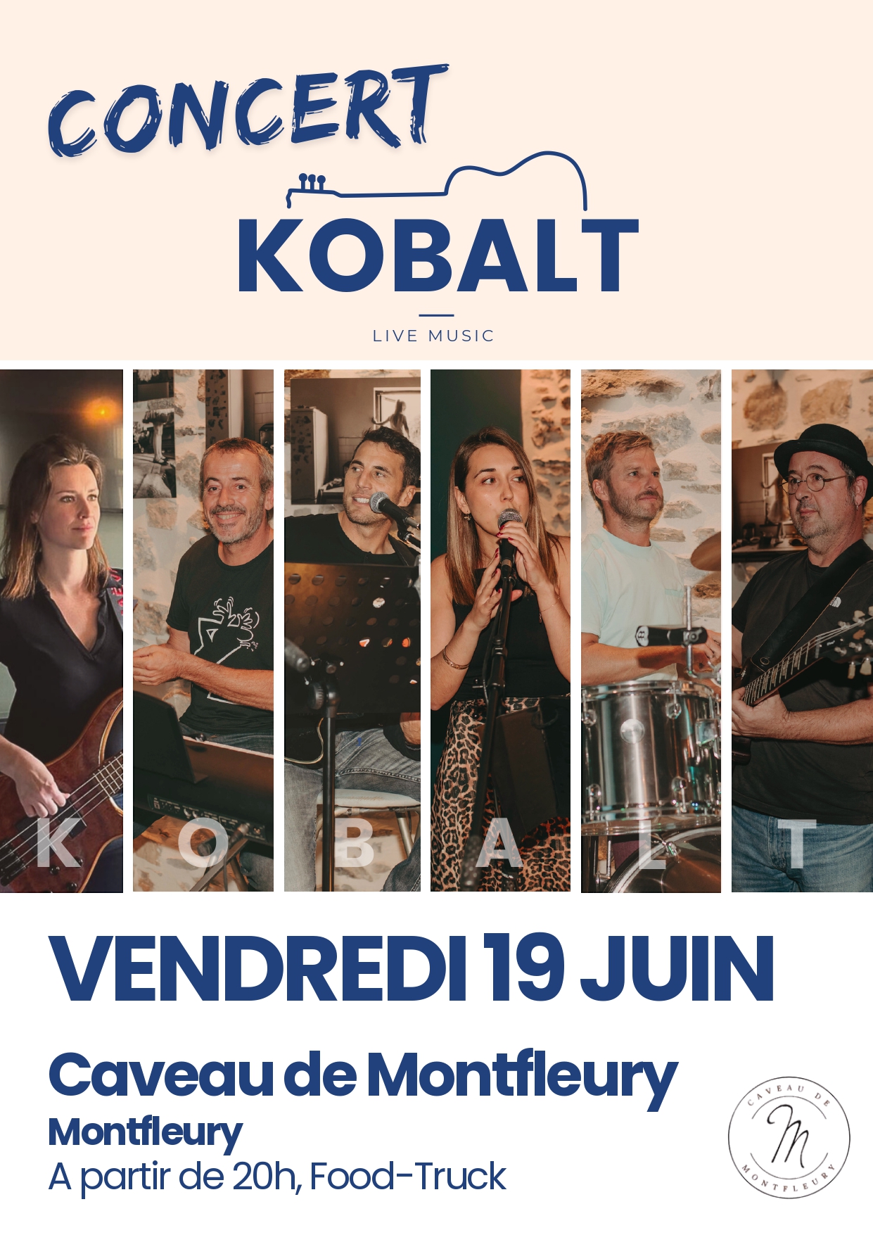 Soirée concert avec le groupe Kobalt au Caveau de Montfleury