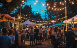 Marché nocturne