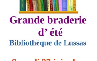 Grande braderie d&rsquo;été à la bibliothèque