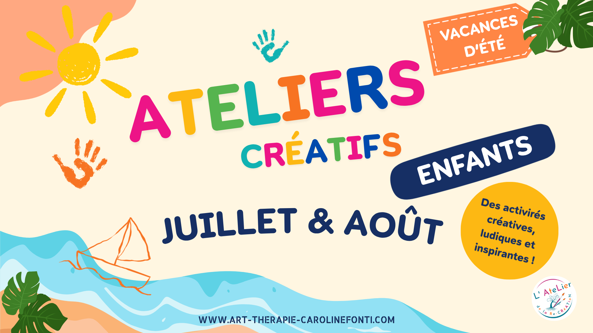 Ateliers Créatifs Enfants - Vacances juillet et aout_Villeneuve-de-Berg