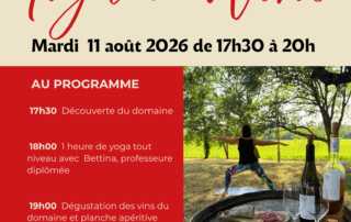 Affiche Cours de Yoga en plein air Photo Moderne Vert (2).png