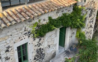 Façade avant et balcon