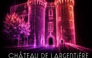 Soirée « Au fil du son » – Live, DJ set, marché d&rsquo;artisans, video mapping au château de Largentière