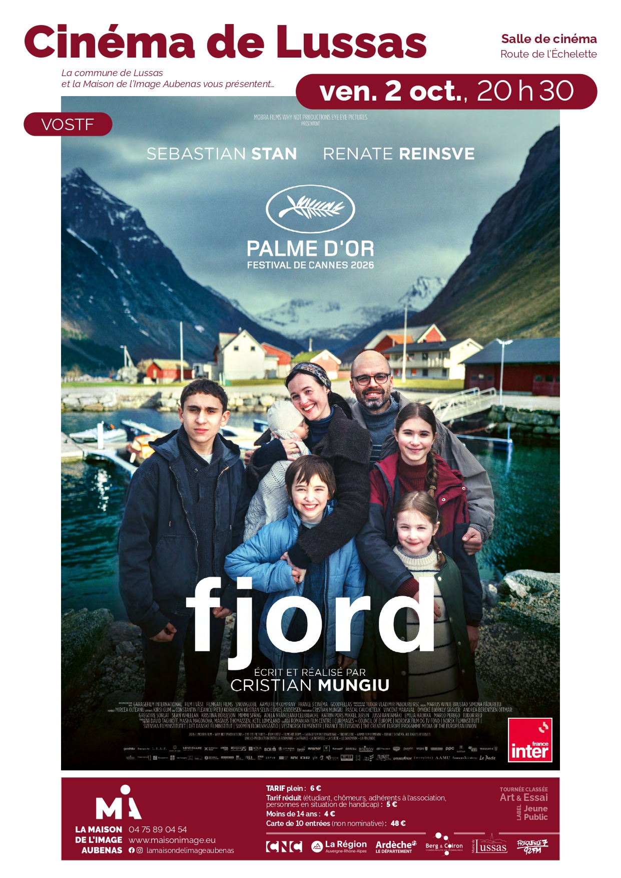 Cinéma avec "Fjord" à Lussas