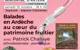 Balade au cœur du patrimoine fruitier ardéchois - Fête de la science