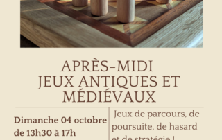 Jeux médiévaux antiques