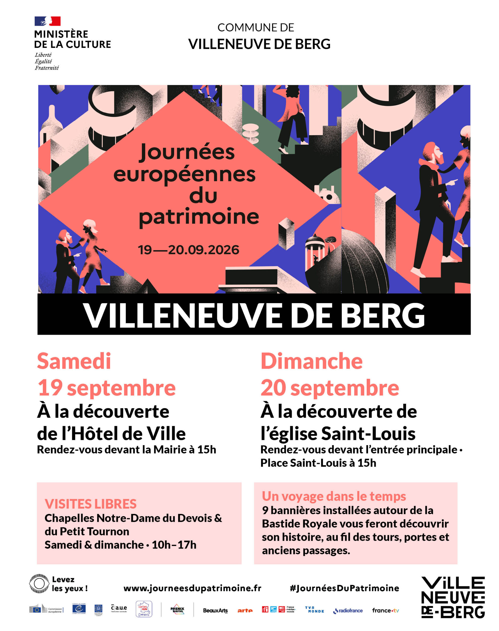 Journées Européennes du Patrimoine à Villeneuve de Berg à Villeneuve-de-Berg