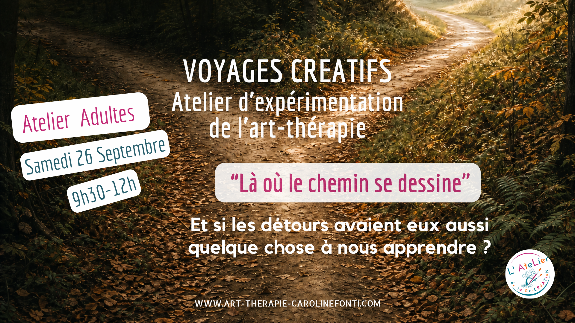 Là où le chemin se dessine- Atelier d'expérimentation de l'art-thérapie à Villeneuve-de-Berg