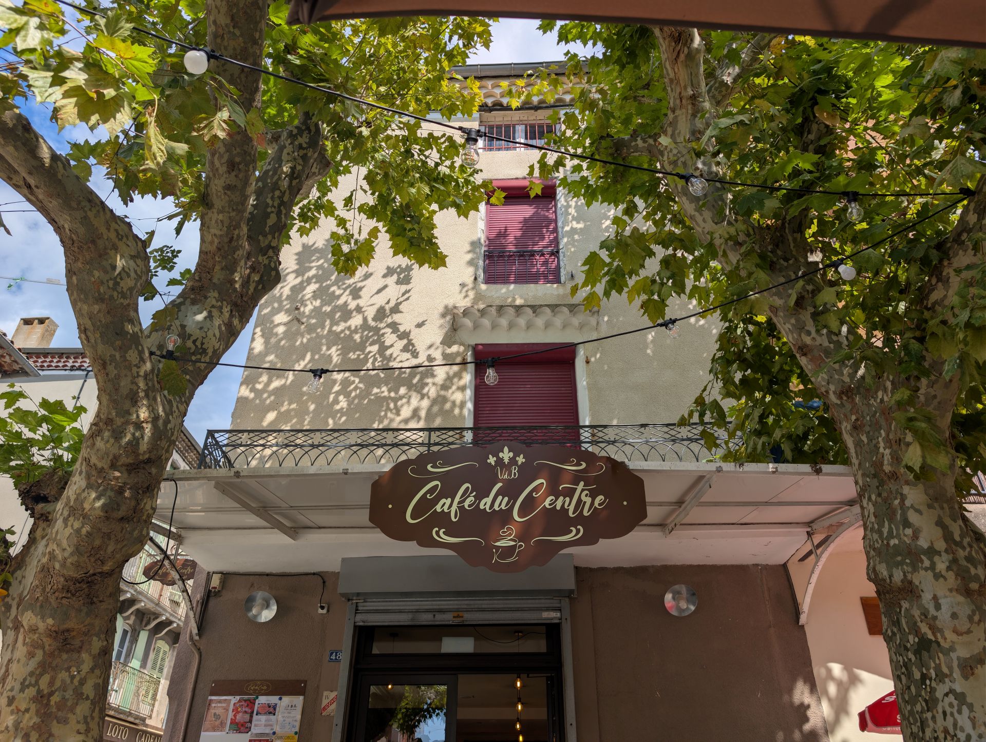 Café du Centre VdB à Villeneuve-de-Berg