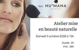 Natural beauty workshop at HU’MANA_Saint-Germain