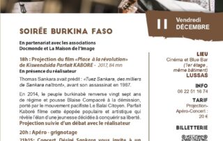 Burkina Faso evening with film and concert_Lussas