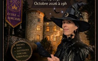 Nocturnes d’Halloween l’école des sorciers au Château de Vogüé