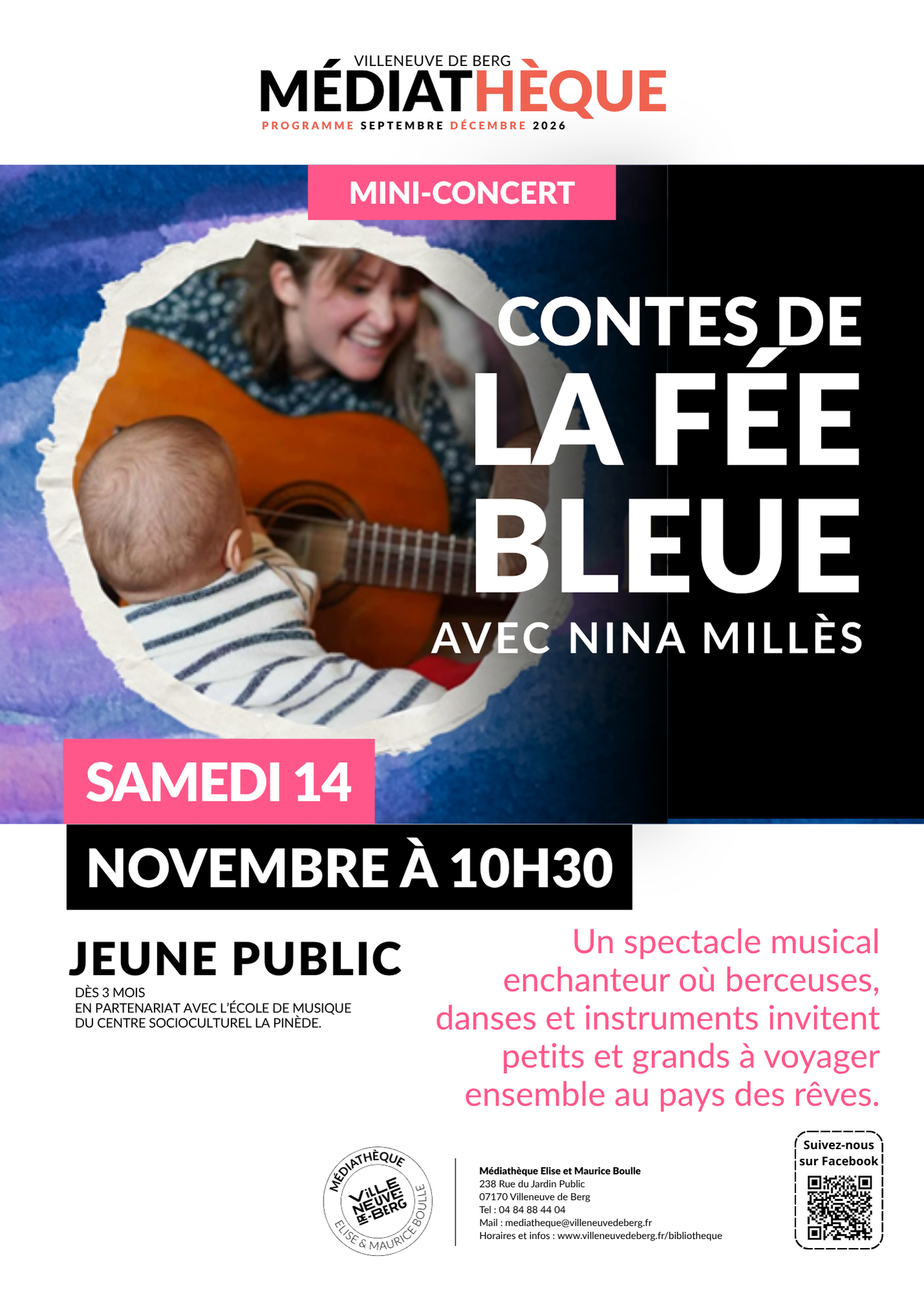 Contes La fée bleue à Villeneuve de Berg