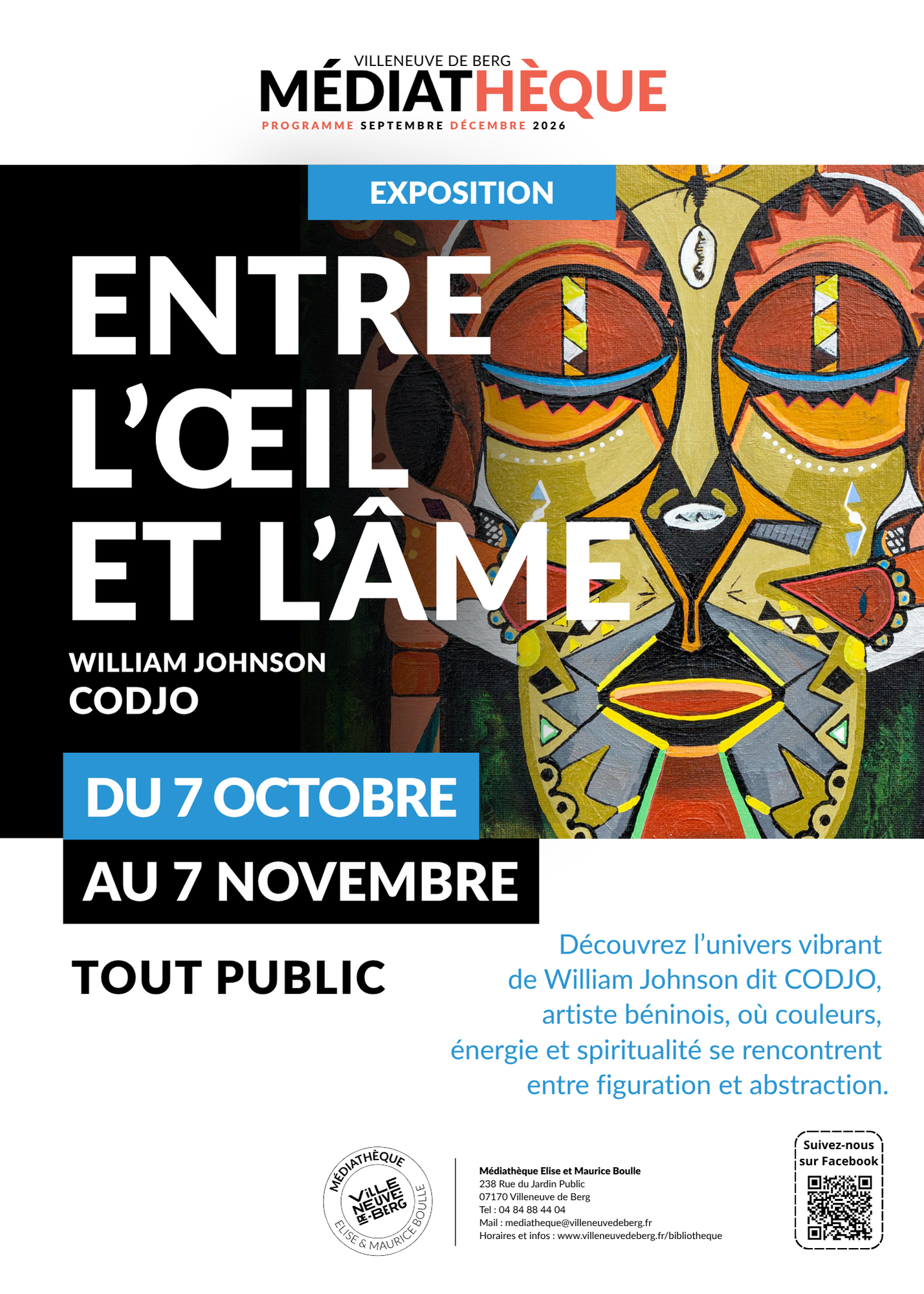 Exposition "Entre l’œil et l’âme" à Villeneuve-de-Berg