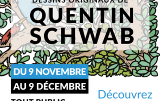 Exhibition “Original Drawings by Quentin Schwab”