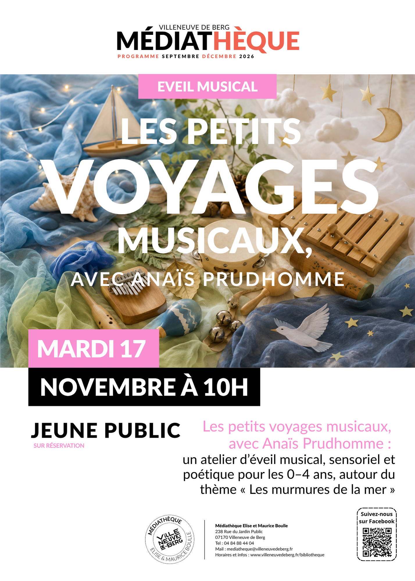 Eveil musical à Villeneuve-de-Berg
