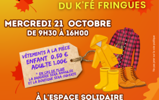 Braderie d'automne  Kfé fringues_Villeneuve-de-Berg