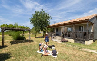 Chalet au camping les Arches