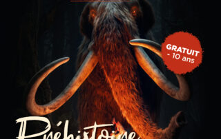 Affiche vacances d'automne à la Grotte Chauvet 2