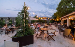 Terrasse du restaurant