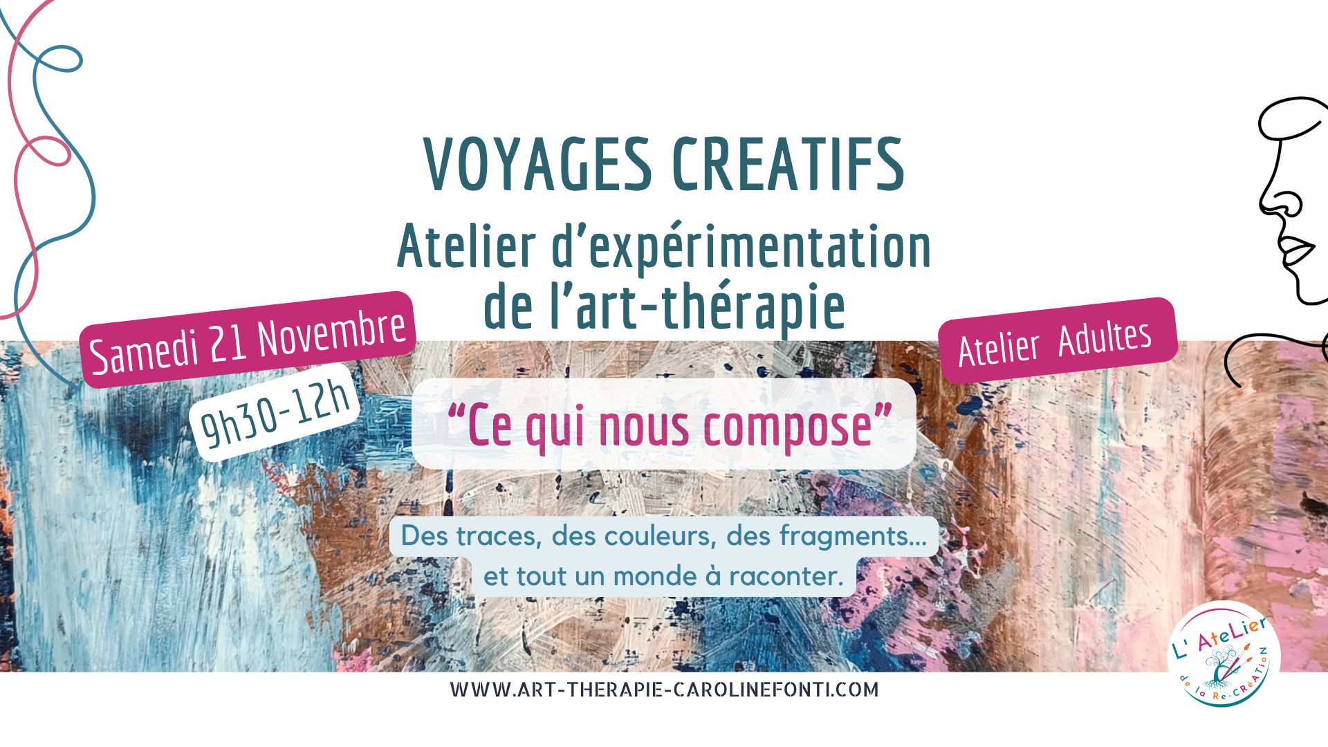 Voyages Créatifs- Atelier d'art-thérapie Adultes à Villeneuve-de-Berg