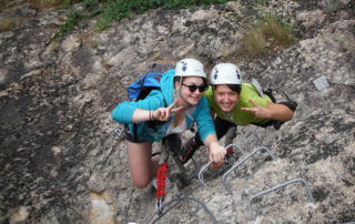 Via ferrata avec Cîmes et Canyons Via ferrata avec Cîmes et Canyons
