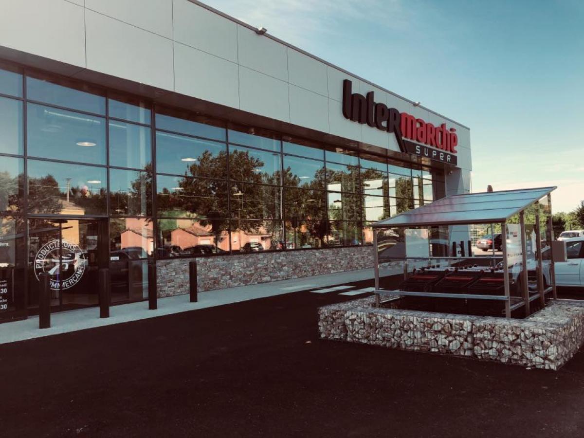 Intermarché à Villeneuve de Berg