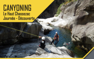 Canyoning – Le Haut Chassezac – Journée découverte avec le BMAM Canyoning – Le Haut Chassezac – Journée découverte avec le BMAM