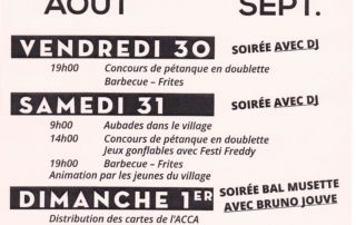 Fête votive Fête votive
