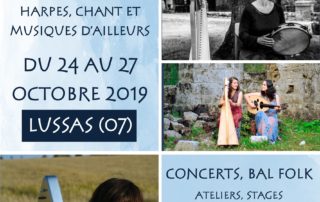 Les Journées d’Ulysse 3e édition – Festival de harpes chant et musiques d’ailleurs Les Journées d’Ulysse 3e édition – Festival de harpes chant et musiques d’ailleurs