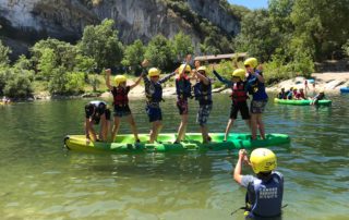 Descente accompagnée en canoë-kayak (groupe & famille) Descente accompagnée en canoë-kayak (groupe & famille)