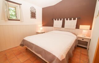 Chambre du gite La Salamandre à St Gineys en Coiron