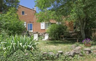 Jardin du gite La Salamandre à St Gineys en Coiron