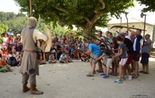Le Temps des Chevaliers - Animations médiévales au Château de Largentière