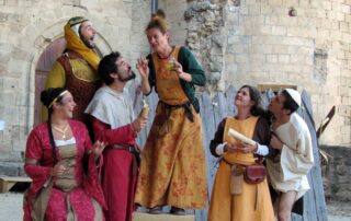 Le Temps des Chevaliers - Animations médiévales au Château de Largentière