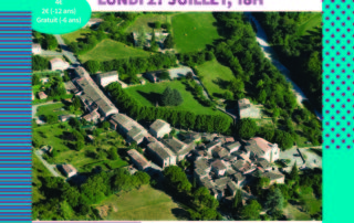Visite guidée à Saint-Maurice-d’Ibie : un village, une église, des platanes… Visite guidée à Saint-Maurice-d’Ibie : un village, une église, des platanes…