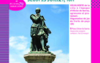 Visite guidée: sur les pas d’Olivier de Serres Visite guidée: sur les pas d’Olivier de Serres