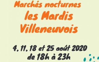 Mardis villeneuvois – Marché nocturne Mardis villeneuvois – Marché nocturne