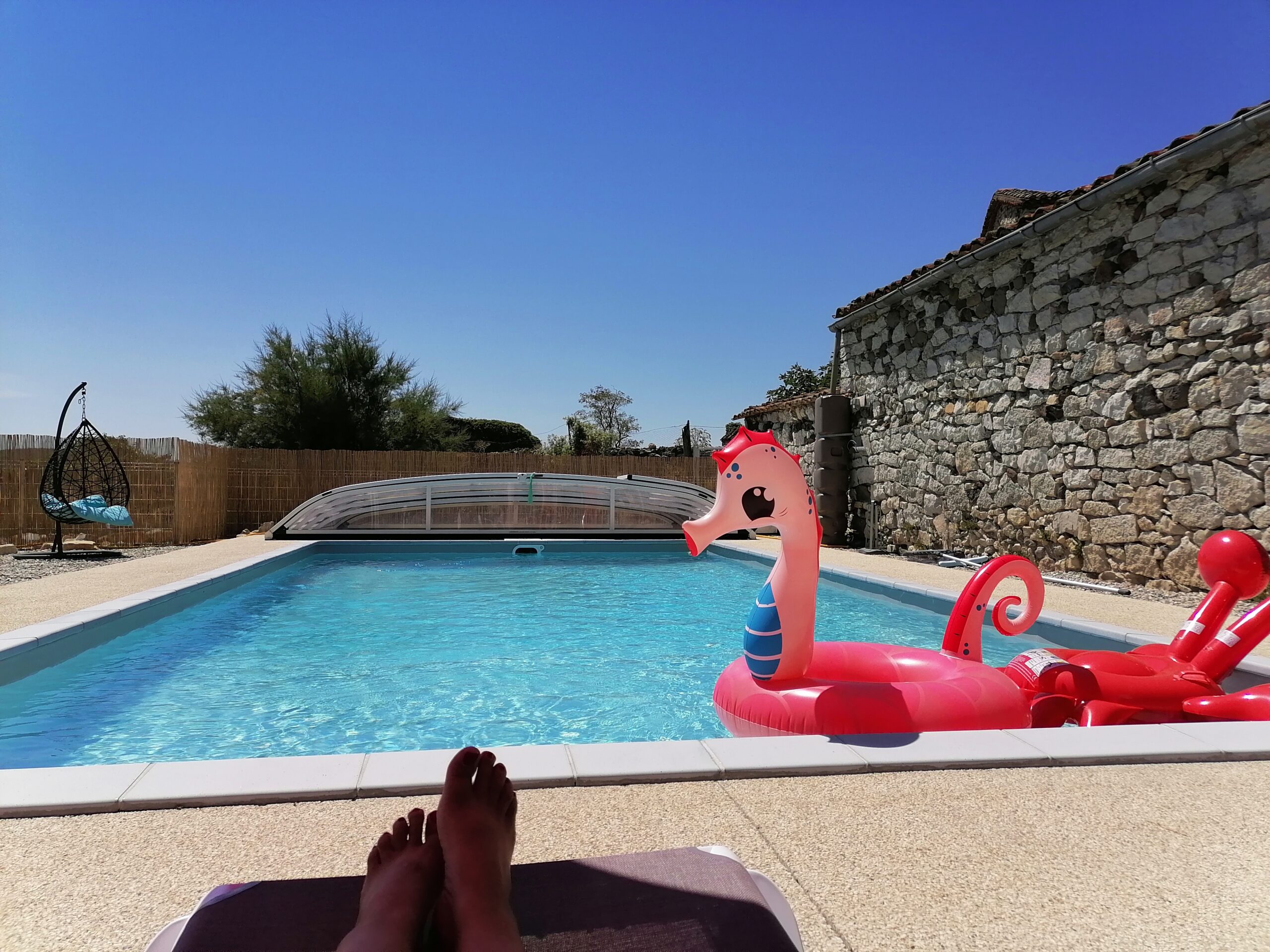 Piscine du Mas d'Ambre à St Germain