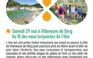 Au fil des eaux turquoises de l’Ibie Au fil des eaux turquoises de l’Ibie
