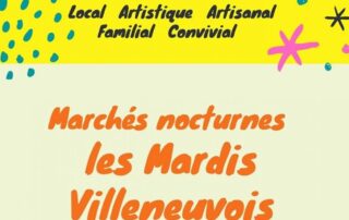 Mardis villeneuvois – Marché nocturne Mardis villeneuvois – Marché nocturne